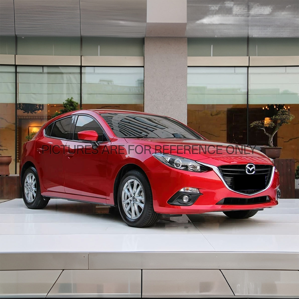 Mazda 3 Manual Deluxe Red, registered on January 4, 2013.