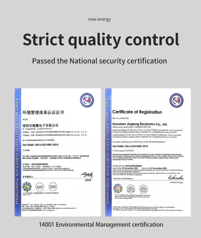 Magician -Square display and vertical light strip - Car Charger