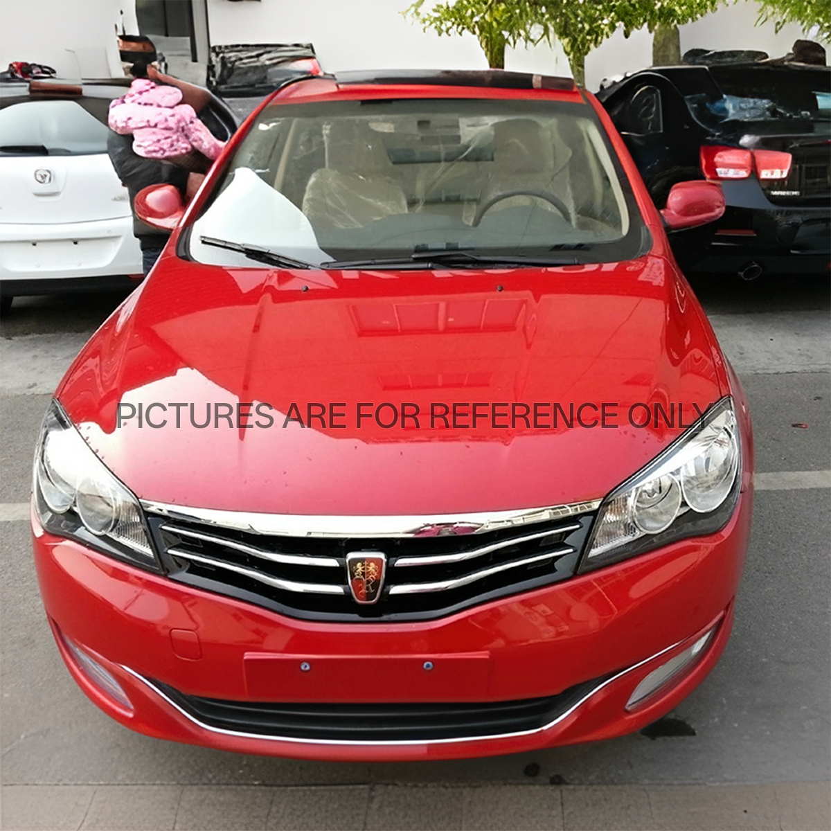 Roewe 350, White, registered on August 28, 2014.