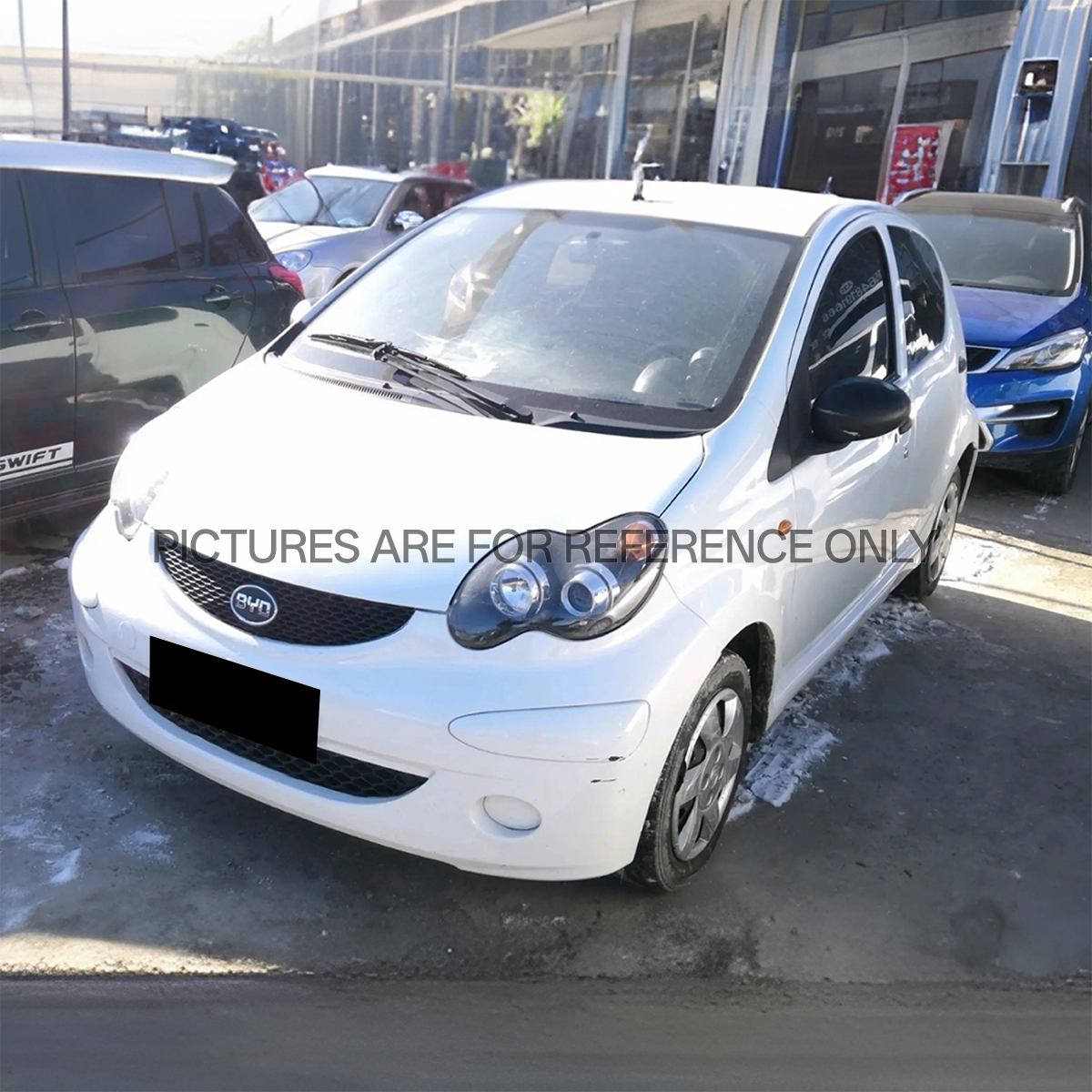 BYD F0 Manual Deluxe, White, Registration Date: December 19, 2012