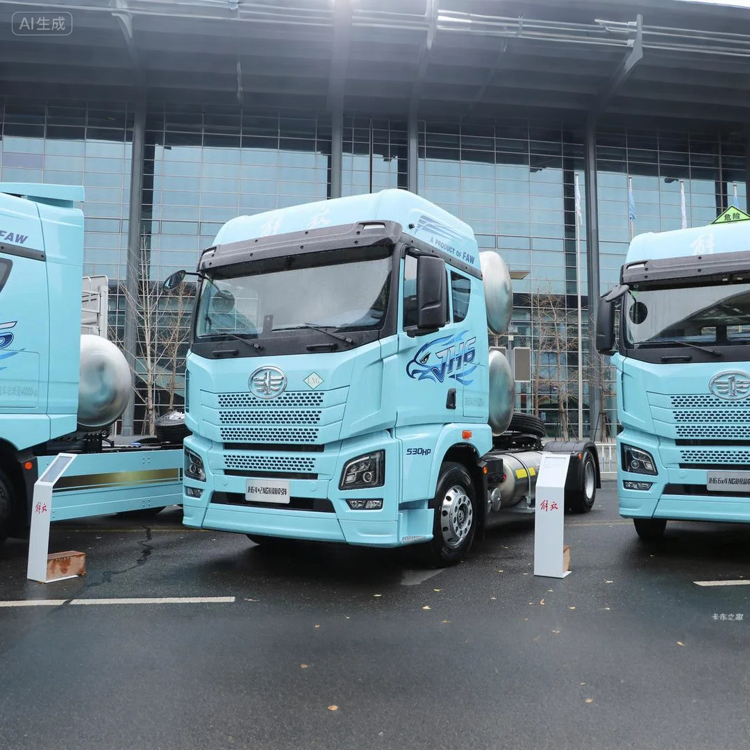 Qingdao FAW Jiefang JH6 Zhiyue Edition 480-horsepower 4×2 LNG Automatic Tractor Truck