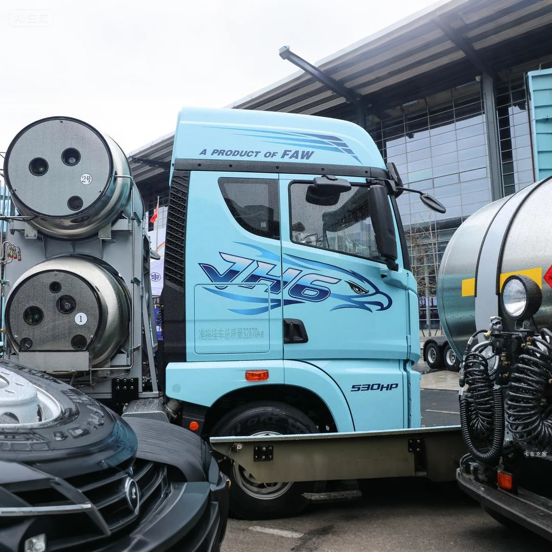 Qingdao FAW Jiefang JH6 Zhiyue Edition 480-horsepower 4×2 LNG Automatic Tractor Truck