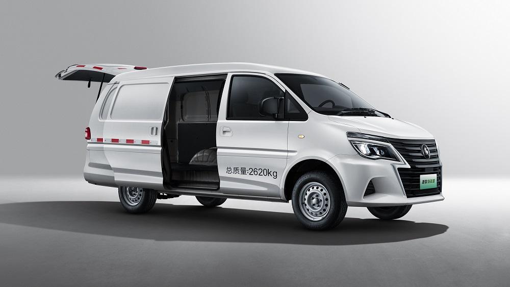 China Dongfeng M5 Good Quality 2 Seats Economic Left Hand Drive Delivery Mini Van/ Mini Truck on Sale Electric Van