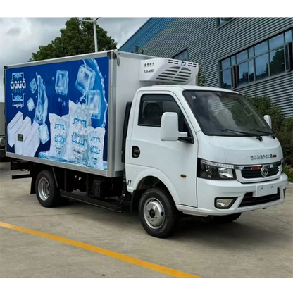 Small Dongfeng Refrigerated Truck | Easy Urban Maneuverability | for Fresh Food Delivery