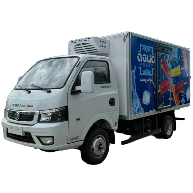Small Dongfeng Refrigerated Truck | Easy Urban Maneuverability | for Fresh Food Delivery