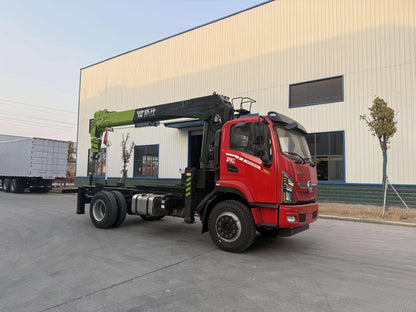 Premium Grade Dongfeng 8 Ton Diesel Truck with Crane Produced by Chinese Factory Newest Style Quality Certified Customizable