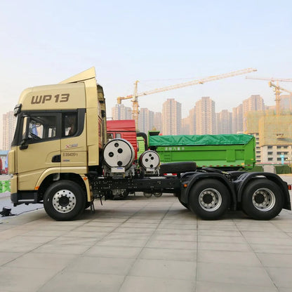 Shacman Heavy-Duty Trucks Delong X3000 460-HP 6×4 LNG Tractor (China VI)