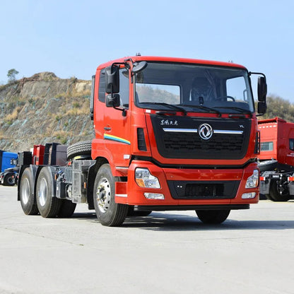 Dongfeng Tianlong Vl 480HP 6X4 Second Hand Flat-Top Cab Heavy Tractor Truck Price